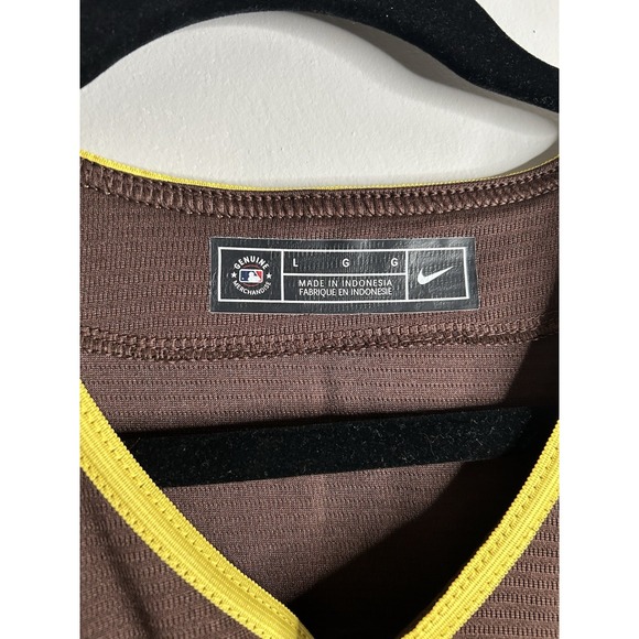 Fernando Tatis Jr. Nike San Diego Padres Alternate Jersey Mens M Stitched Sewn - Picture 6 of 6